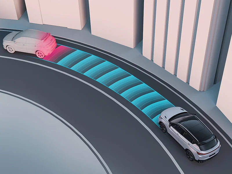 Geely Coolray Адаптивен круз контрол