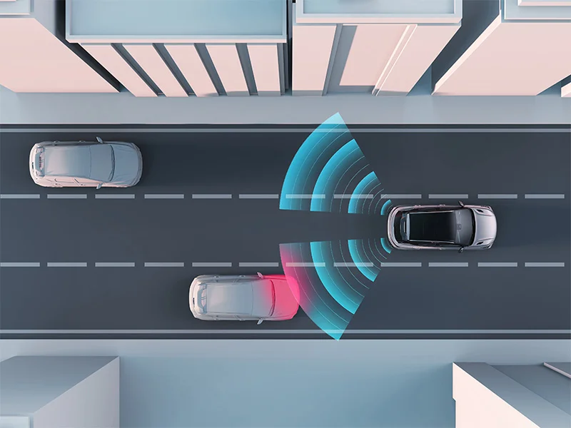 Geely Coolray Систем BSD
