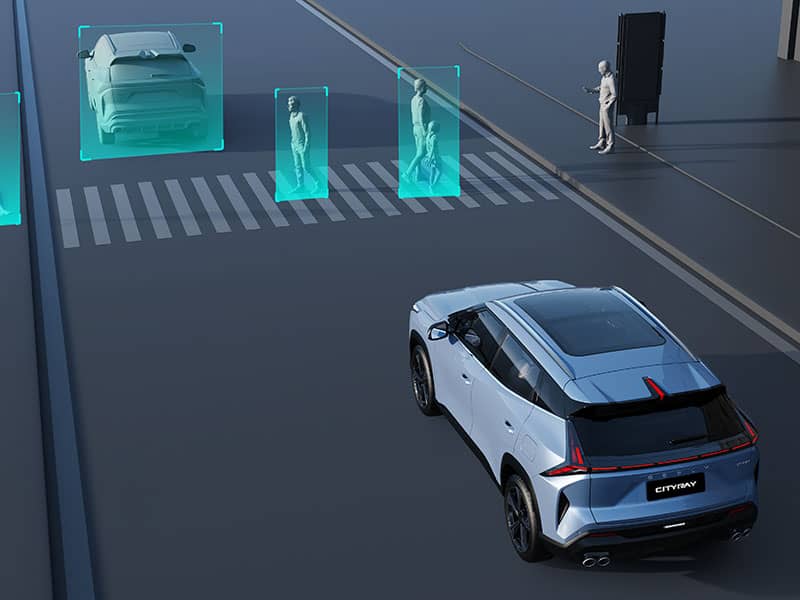 Geely Cityray - безопасност