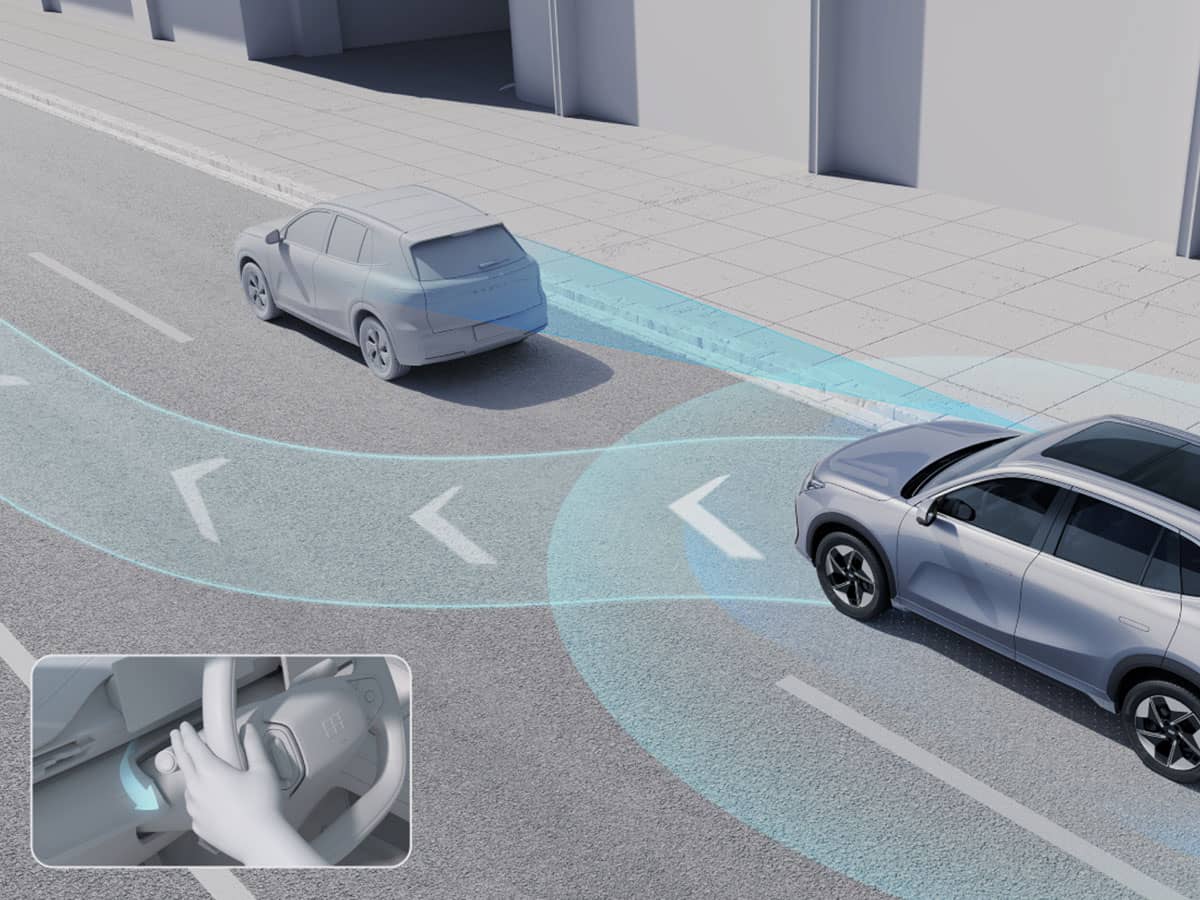 GEELY EX5 Асистент за смяна на лентата (ALCA)